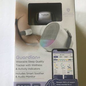 NEW Hubble Guardian+, Wearable Sleep Quality Newborn Baby Tracker